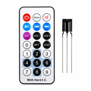IR Remote Control with IR Receiver Module