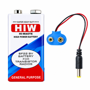 9V Battery & DC Jack Connector
